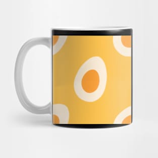 Yellow Egg Pattern Mug